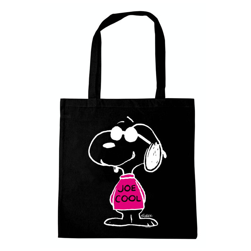 TOTE BAG SNOOPY JOE COOL NOIR ET ROSE