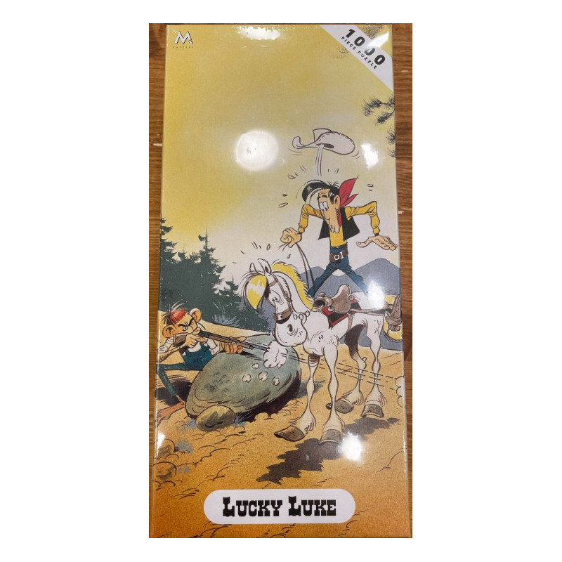 LUCKY LUKE PUZZLE 1000 PIECES LES RIVAUX DE PAINFUL GULCH 48X68 CM