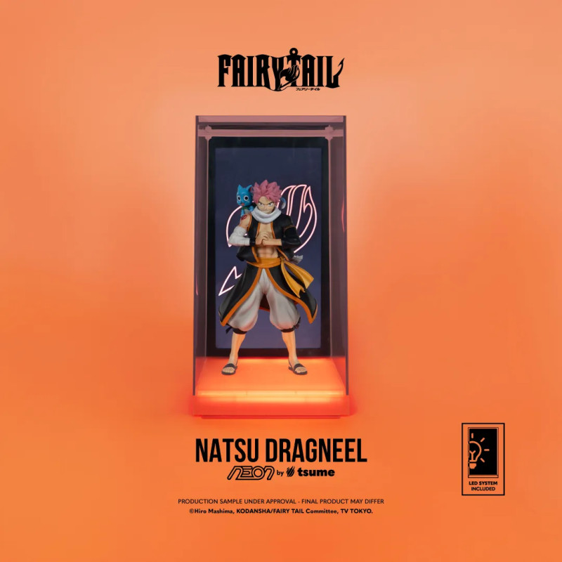 NATSU DRAGNEEL FAIRY TAIL NEON FIGURE 25 CM