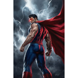 ADVENTURES OF SUPERMAN BOOK OF EL 11 (OF 12) CVR B LUCIO PARRILLO CARD STOCK VAR