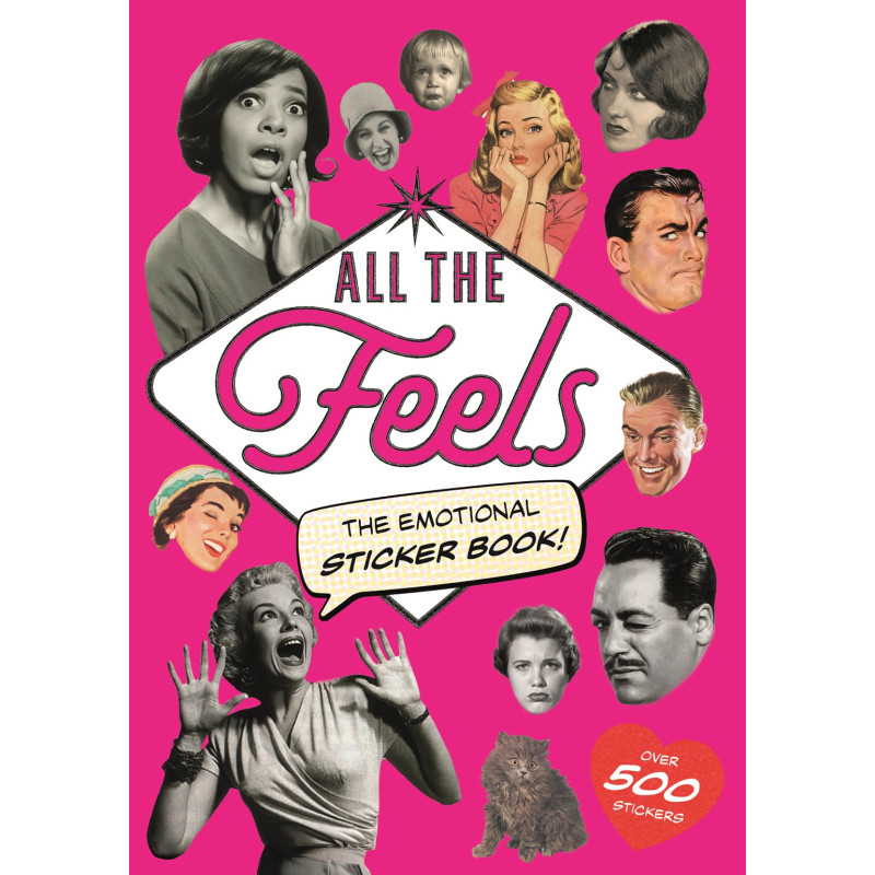 ALL THE FEELS THE EMOTIONAL STICKER BOOK TP