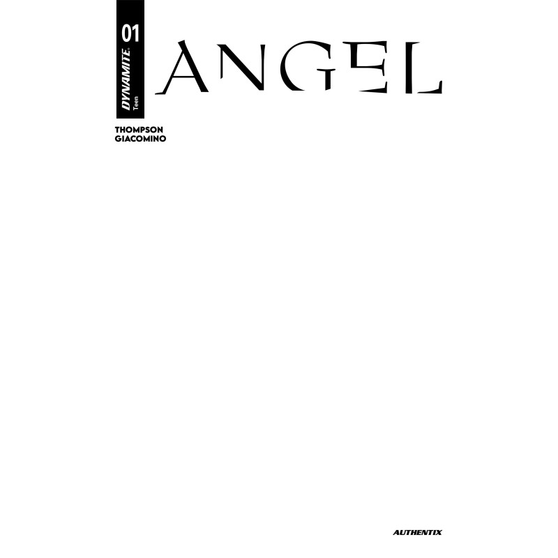 ANGEL 1 CVR H BLANK AUTHENTIX VAR