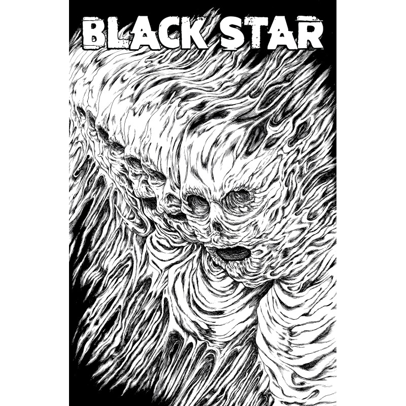 BLACK STAR 2 (OF 5) CVR D JENNA CHA INKS CARDSTOCK VAR