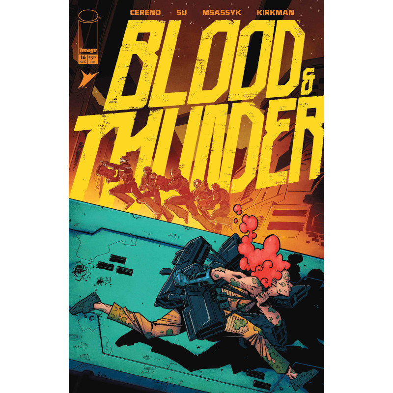 BLOOD & THUNDER 16 CVR B NICK ROCHE & JOSH BURCHAM VAR (MR)