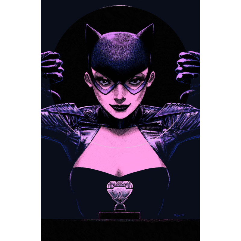CATWOMAN 90 CVR D CHLOE BRAILSFORD CARD STOCK VAR