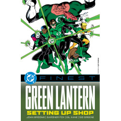 DC FINEST GREEN LANTERN SETTING UP SHOP TP