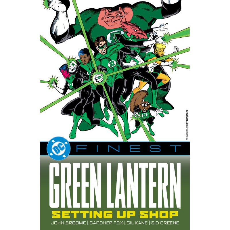 DC FINEST GREEN LANTERN SETTING UP SHOP TP