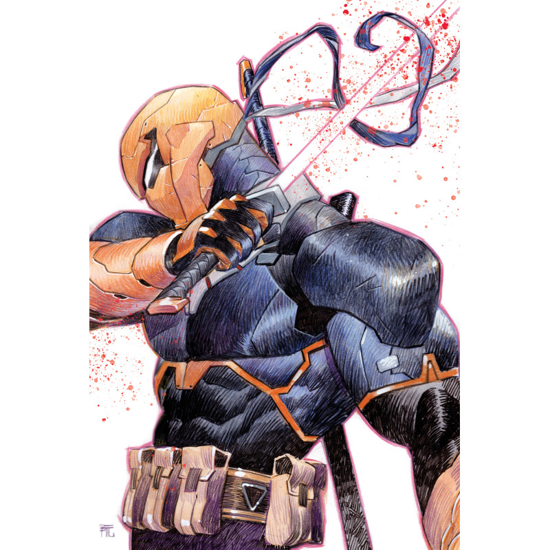 DEATHSTROKE THE TERMINATOR 6 CVR C DIKE RUAN CARD STOCK VAR