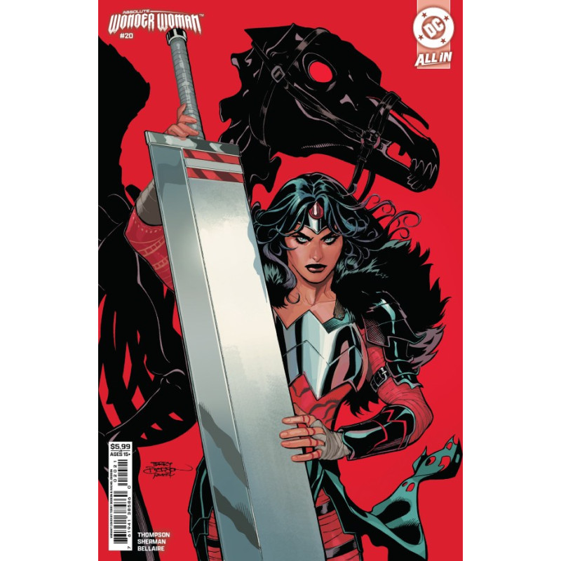 DF ABSOLUTE WONDER WOMAN 20 VARIANT SIGNED BY TERRY & RACHEL DODSON Allocations may occur