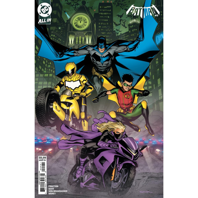 DF BATMAN 9 VARIANT SIGNED BY RYAN SOOK Allocations may occur