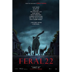 DF FERAL 22 WEAPONS MOVIE POSTER HOMAGE VARIANT SIGNED BY TONY FLEECS Allocations may occur