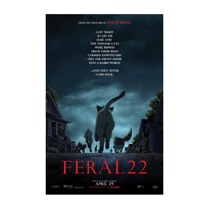 DF FERAL 22 WEAPONS MOVIE POSTER HOMAGE VARIANT SIGNED BY TONY FLEECS Allocations may occur