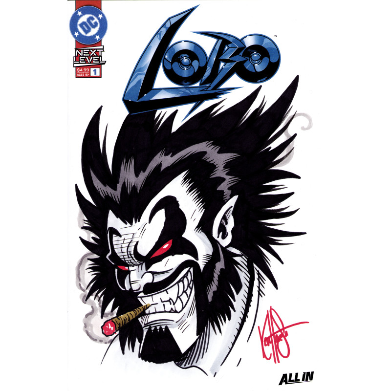 DF LOBO 1 SIGNED AND REMARKED BY KEN HAESER Allocations may occur