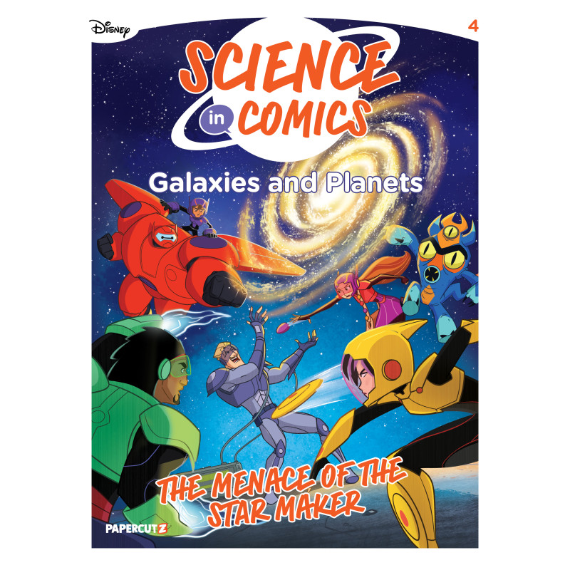 DISNEY SCIENCE IN COMICS HC GALAXIES AND PLANETS