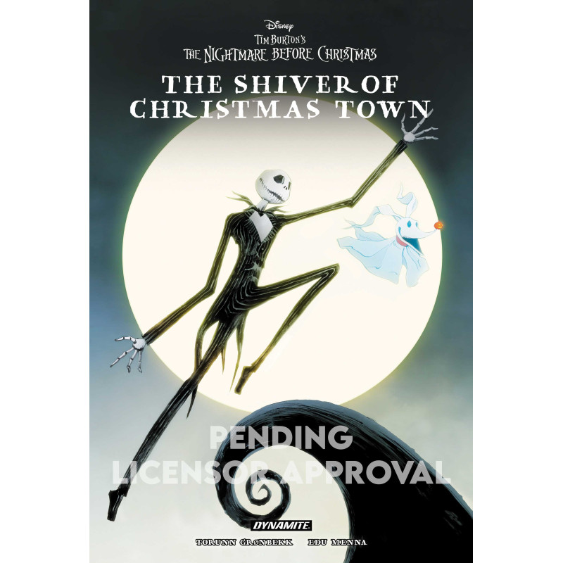 DISNEY TIM BURTONS THE NIGHTMARE BEFORE CHRISTMAS THE SHIVER OF CHRISTMAS TOWN HC
