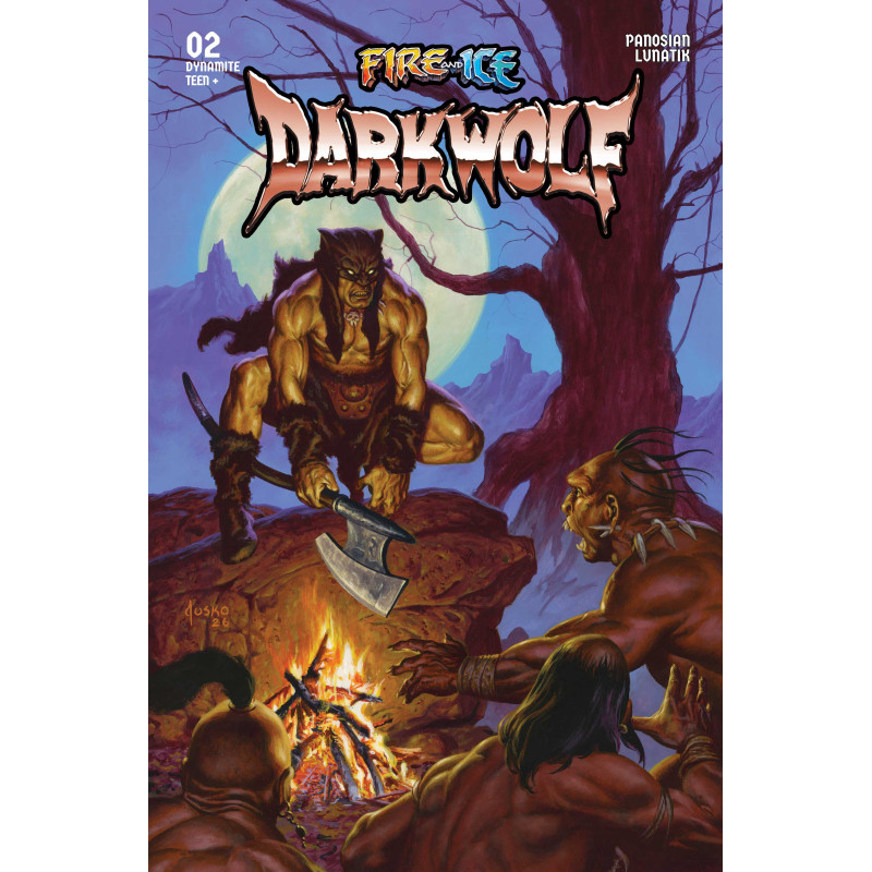 FIRE AND ICE DARKWOLF 2 CVR C JOE JUSKO VAR