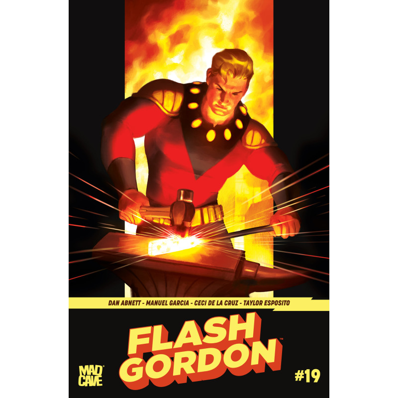 FLASH GORDON 19 CVR B MIGUEL MERCADO VAR