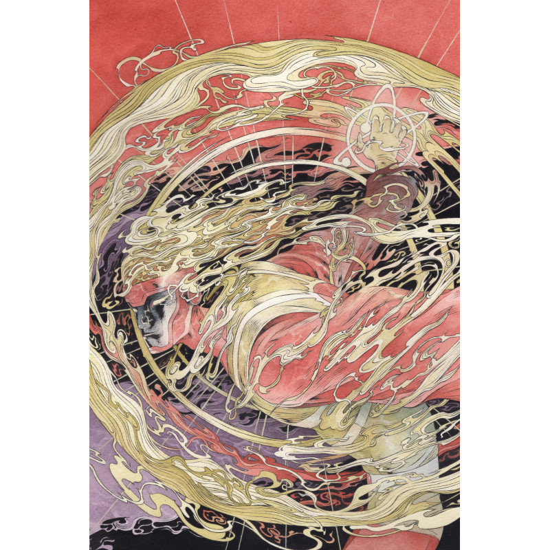 FURY OF FIRESTORM 5 (OF 8) CVR D TORU TERADA CARD STOCK VAR