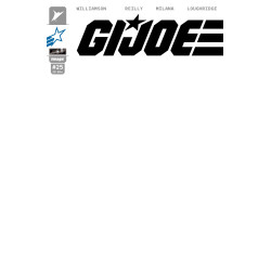 GI JOE 25 CVR G BLANK SKETCH JOE VAR