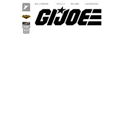 GI JOE 25 CVR H BLANK SKETCH NIGHT FORCE VAR