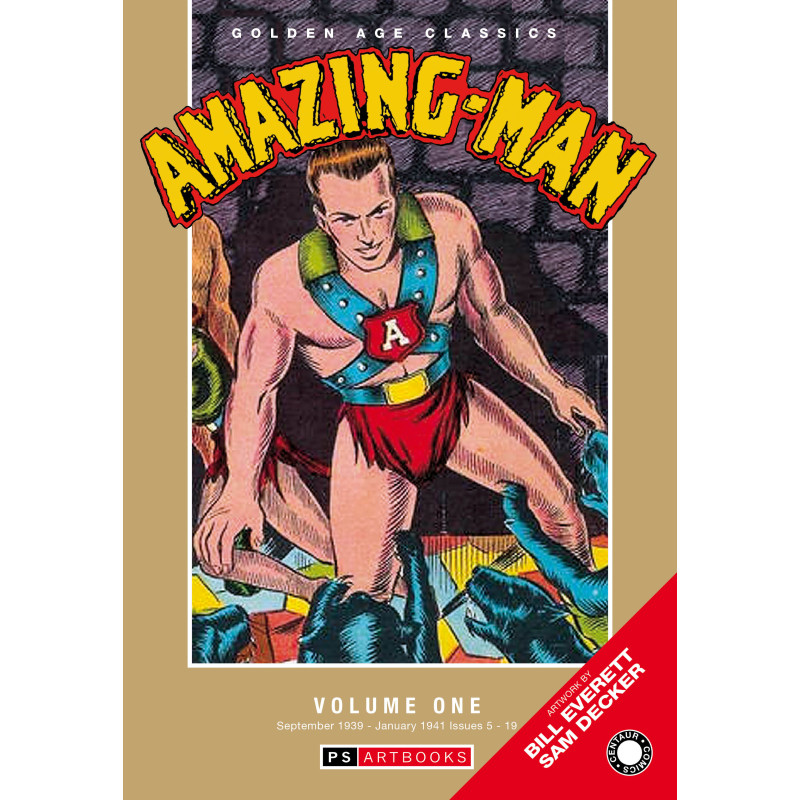 GOLDEN AGE CLASSICS AMAZING MAN HC VOL 01