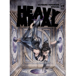 HEAVY METAL MAGAZINE SPECIAL EXTREME FUTURISM 1 CVR A MARCO TURINI (MR)
