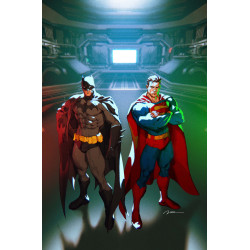 JUSTICE LEAGUE UNLIMITED 22 CVR E GERALD PAREL CARD STOCK VAR