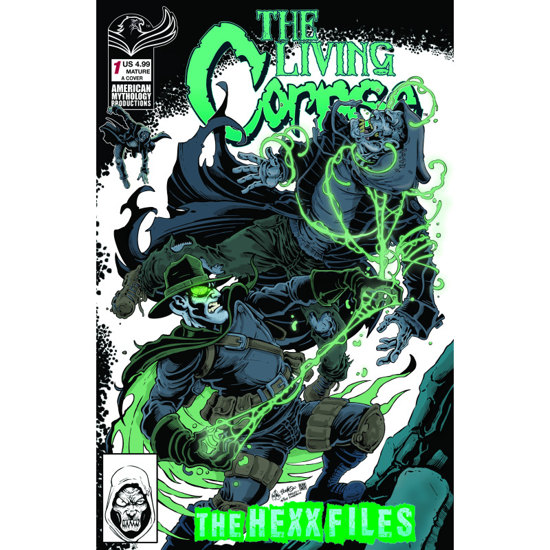 LIVING CORPSE HEXX FILES 1 CVR A KEN HAESER & BUZ HASSON (MR)
