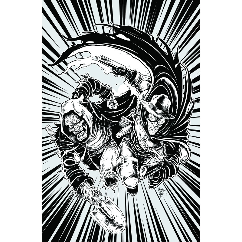LIVING CORPSE HEXX FILES 1 CVR C KEN HAESER & BUZ HASSON LIMITED EDITION VAR (MR) Limited to 350 copies Allocations may occur
