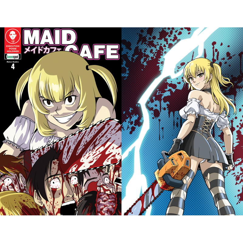 MAID CAFE 4 CVR B REMY EISU MOKHTAR & WILSON GANDOLPHO FLIP COVER VAR