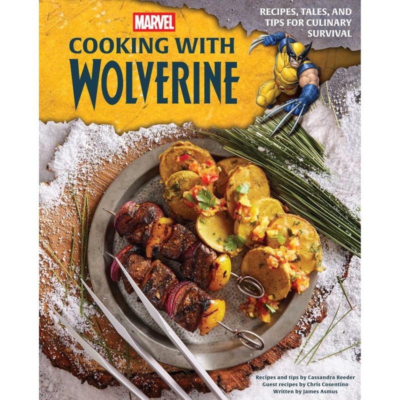 MARVEL COOKING WITH WOLVERINE HC