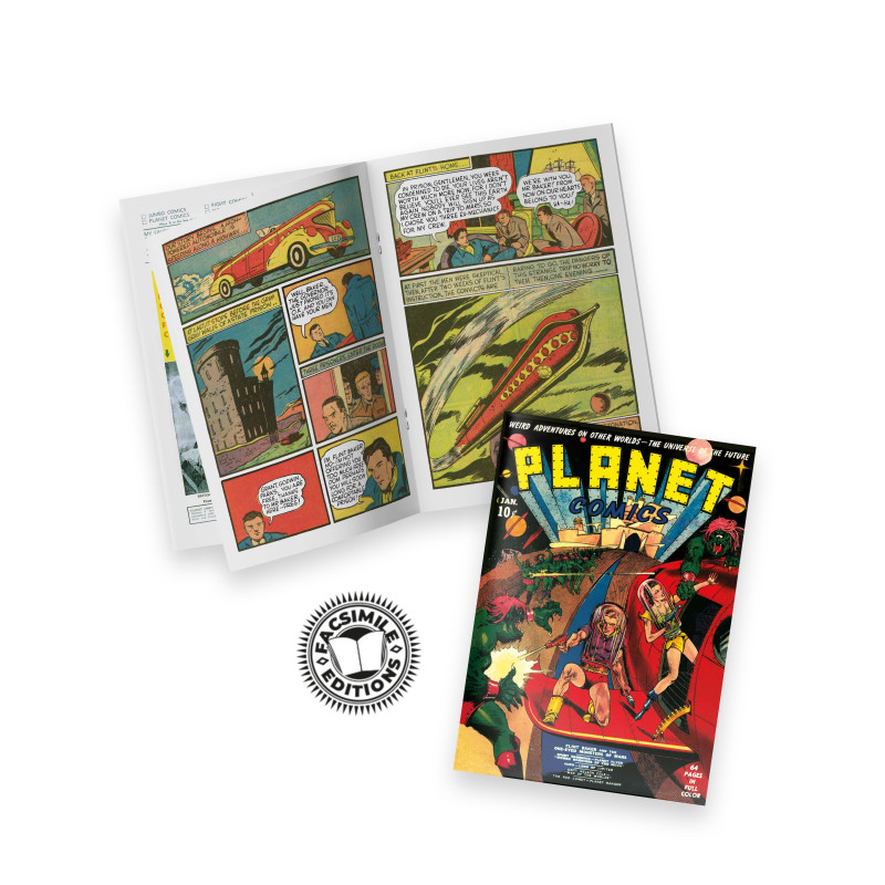 PS ARTBOOKS PLANET COMICS 1 FACSIMILE EDITION