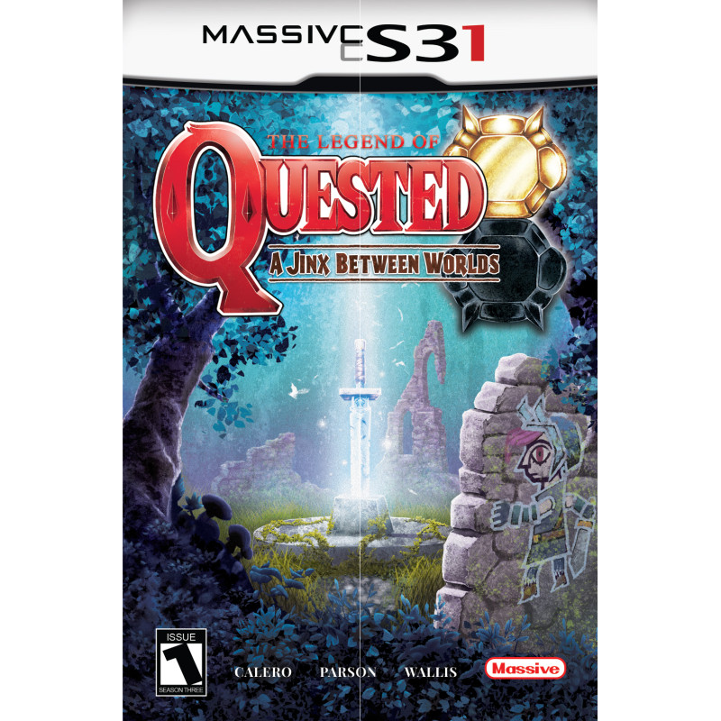 QUESTED 1 (OF 3) CVR C TREVOR RICHARDSON VIDEO GAME HOMAGE VAR