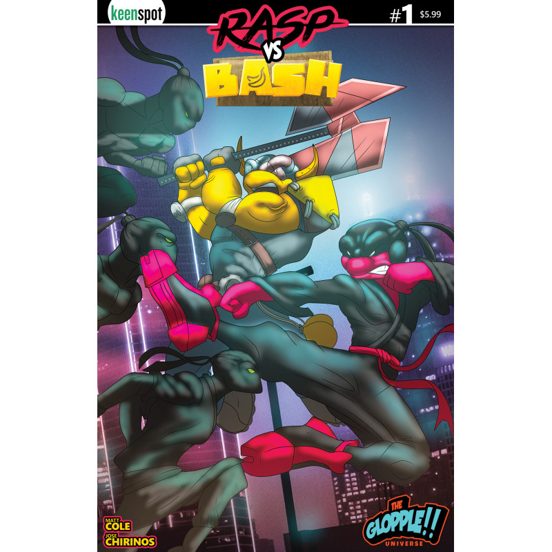 RASP VS BASH 1 (ONE SHOT) CVR A JOSE CHIRINOS
