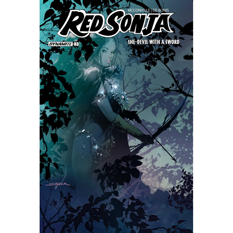 RED SONJA SHE DEVIL WITH A SWORD 4 CVR A STUART SAYER