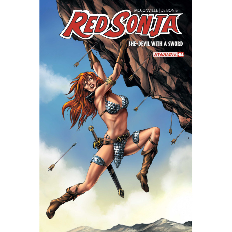 RED SONJA SHE DEVIL WITH A SWORD 4 CVR D MIKE ROOTH VAR
