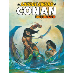 SAVAGE SWORD OF CONAN REFORGED 6 CVR C KENNETH MORRIS CARDSTOCK VAR (MR)