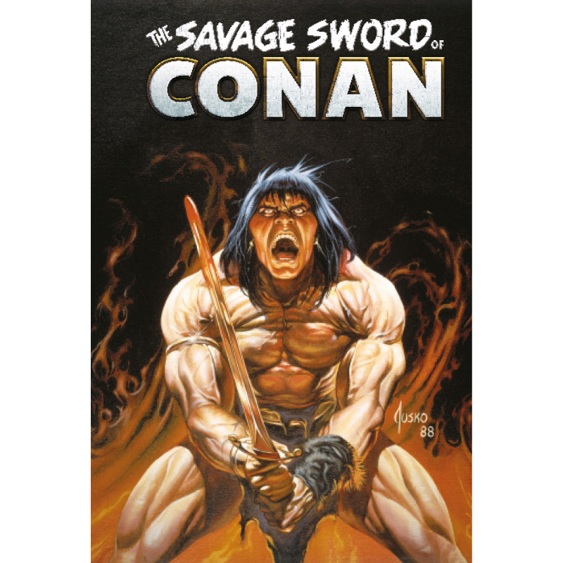 SAVAGE SWORD OF CONAN THE ORIGINAL COMICS OMNIBUS HC VOL 12 JUSKO REGULAR EDITION (MR)