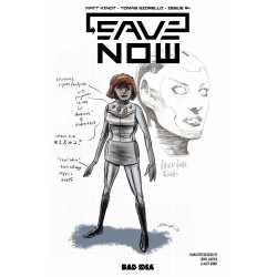 SAVE NOW 4 (OF 4) CVR B LEWIS LAROSA MATT KINDT CHARACTER DESIGN VAR