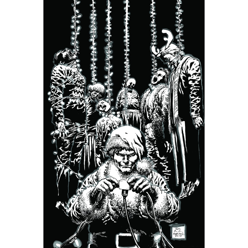 SILENT NIGHT DEADLY NIGHT DARK WINTER 2 (OF 2) CVR E ROY ALLAN MARTINEZ B&W LIMITED EDITION VAR (MR) Limited to 350 copies Alloc