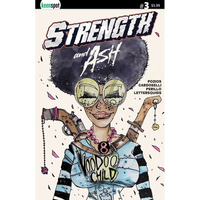 STRENGTH & ASH 3 CVR C STEFANO CARDOSELLI & FRANCESCA PERILLO VOODOO CHILD VAR