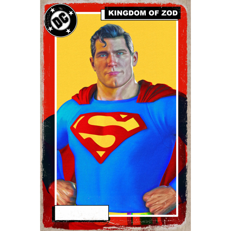 SUPERMAN 41 CVR E MARK SPEARS KINGDOM OF ZOD FOIL VAR (KINGDOM OF ZOD)