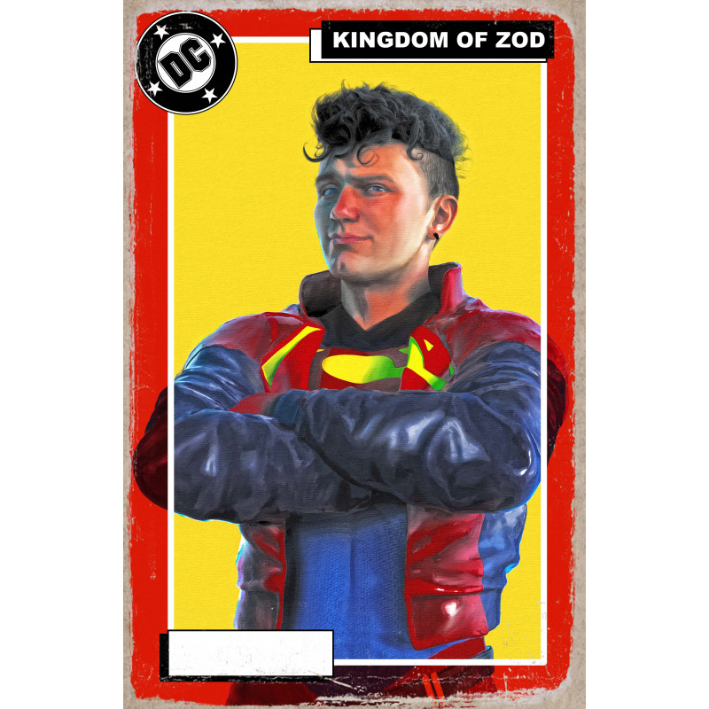 SUPERMAN UNLIMITED 16 CVR D MARK SPEARS KINGDOM OF ZOD FOIL VAR (KINGDOM OF ZOD)