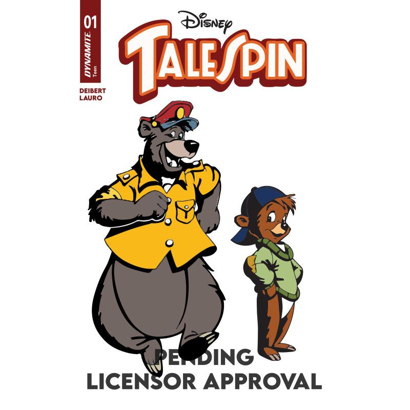 TALESPIN 1 CVR D CHARACTER DESIGN ART VAR