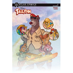 TALESPIN 1 CVR H CAT STAGGS ATLAS EDITION SIGNED BY AMANDA DEIBERT AND CAT STAGGS VAR