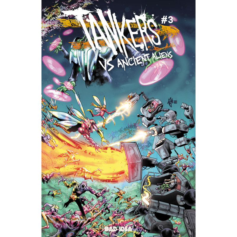 TANKERS VS ANCIENT ALIENS 3 (OF 4) CVR A FREDERICA MANCIN