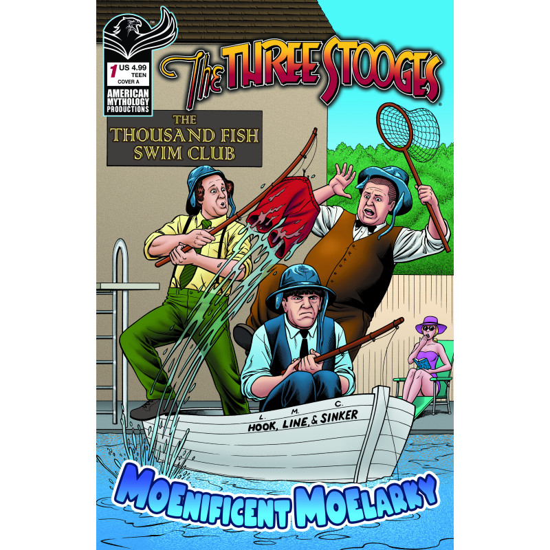 THREE STOOGES MAGNIFICENT MOELARKY 1 CVR A FRAIM BROTHERS