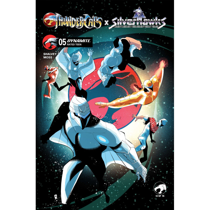 THUNDERCATS X SILVERHAWKS 5 CVR D GEORGE KAMBADAIS VAR