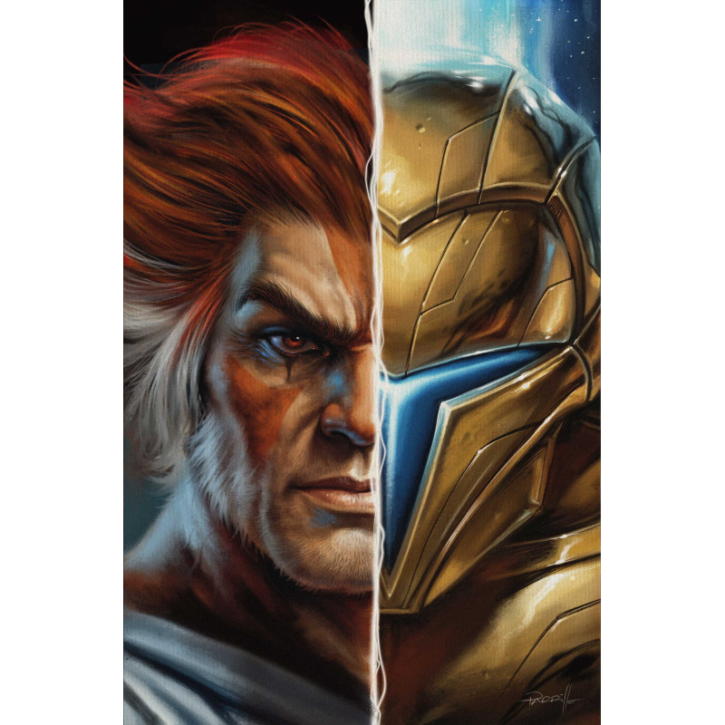 THUNDERCATS X SILVERHAWKS 5 CVR F LUCIO PARRILLO METAL PREMIUM VAR