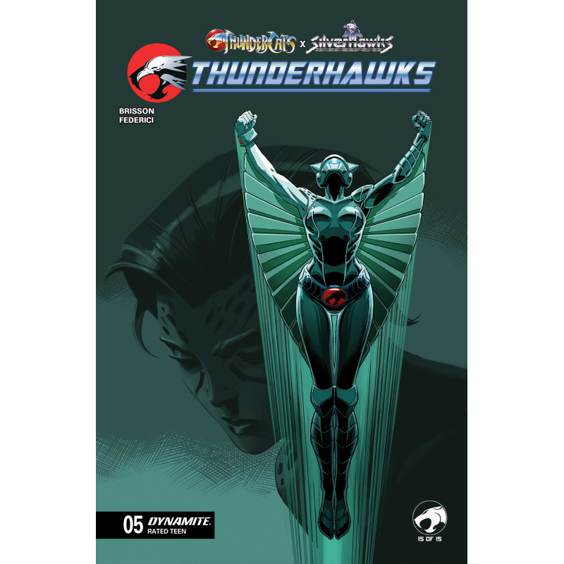 THUNDERCATS X SILVERHAWKS THUNDERHAWKS 5 CVR C MARCO FAILLA VAR